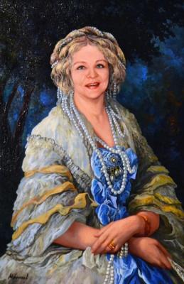 woman's portrait. Melnikov Alexander