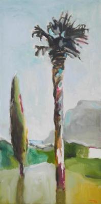 Palm and cypress 2