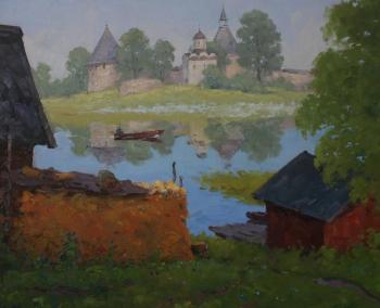 Morning in Volkhov (Aleksandrovsky). Aleksandrovsky Aleksandr