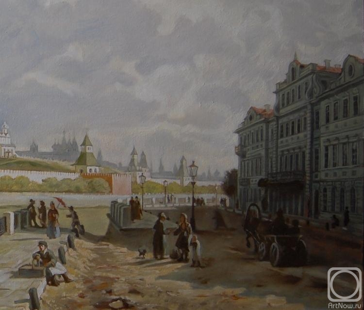 Dobrovolskaya Gayane. "Moscow. 1879" (detail 2)