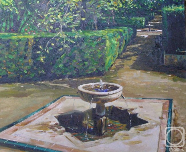 Ershov Vladimir. Er 1413 :: Fountain in the Park. Sevilla (Spain)