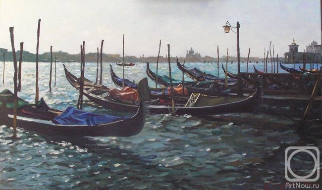 Ershov Vladimir. Er 1414 :: Gondolas (Venice, Italy)