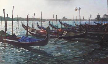 Er 1414 :: Gondolas (Venice, Italy) (Gondolas Of Venice). Ershov Vladimir