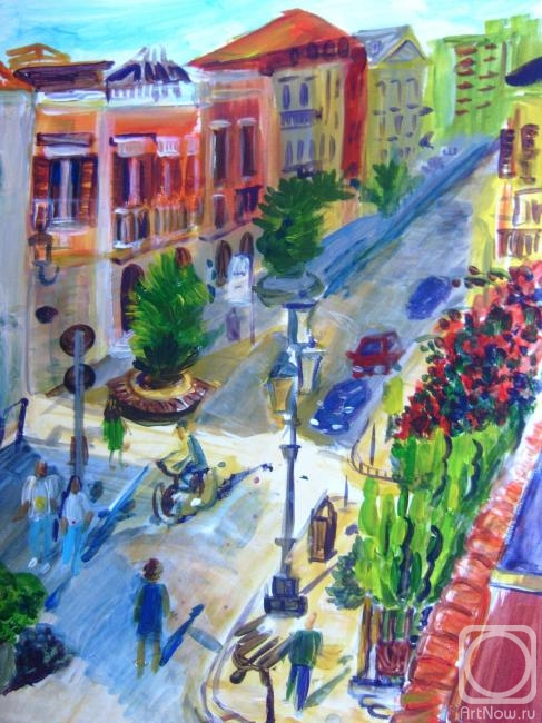 Medvedeva Maria. Barletta in the morning