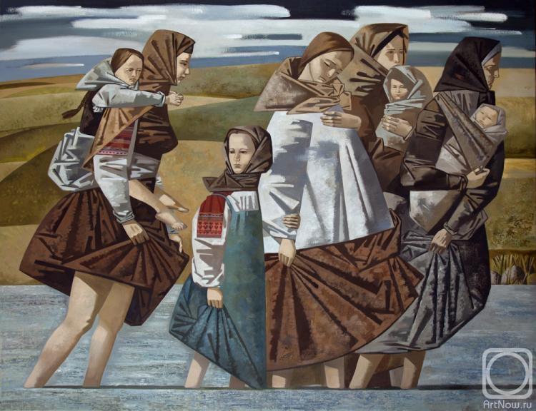 Simakov Andrey. Crossing the river