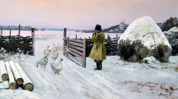 Snow fell. Melnikov Alexander