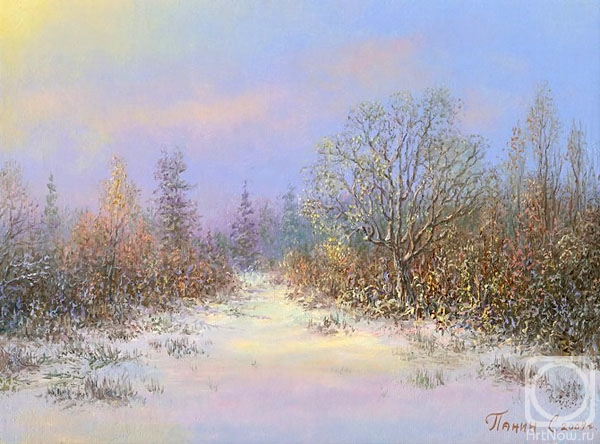 Panin Sergey. Winter landscape