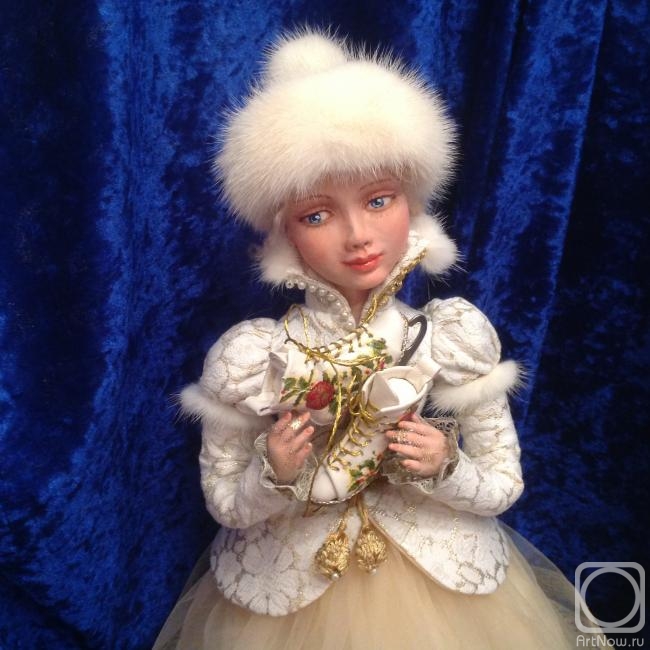 Starostina Galina. Grandfather's gift (Snow Maiden doll)