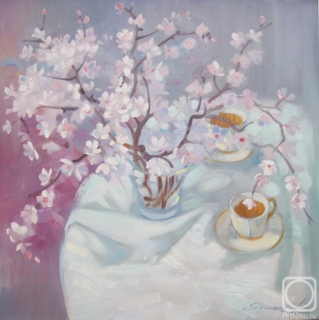 Yakimova Viktoriya. Tea with spring