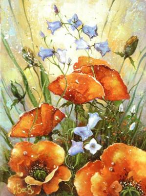 Poppies with bells. Boev Sergey