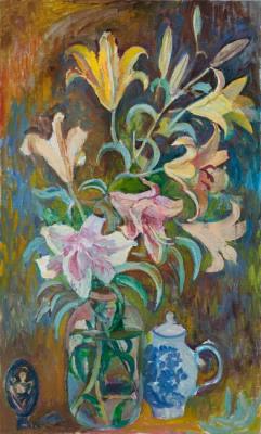 Bouquet of lilies. Grishchenko Varvara