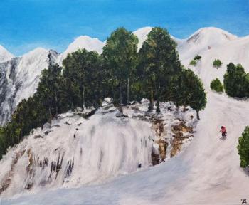 The Shining Winter (Al-Pine Skiing). Drakina Taniana