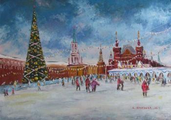 Tree on the Red Square