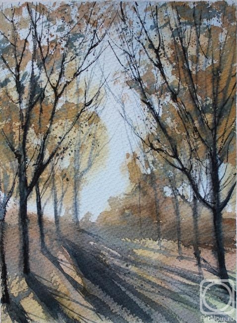 Petrovskaya Irina. Autumn shadows