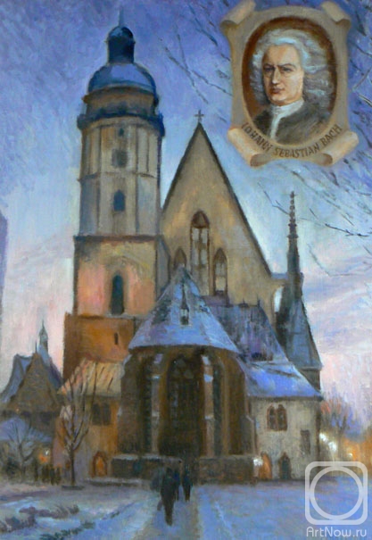 Malyusova Tatiana. S.Tomas church, Leipzig