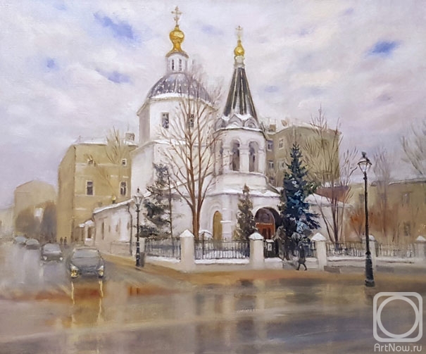 Malyusova Tatiana. Church. Bolshaya Nikitskaya street, Moscow