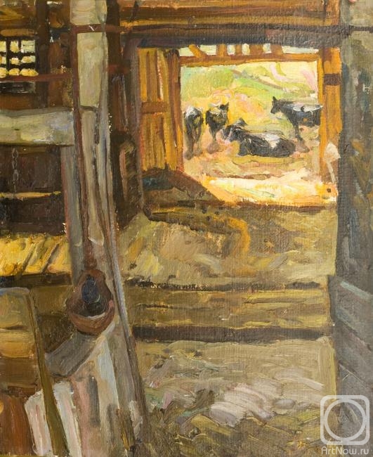 Klyuzhin Gennadiy. Old cowshed