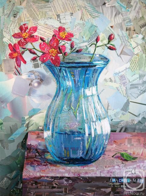 Lipacheva Maria. Vase with flowers
