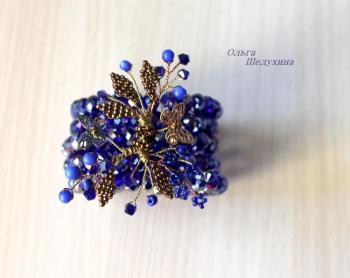Bracelet "Ultramarine". Sheluhina Olga