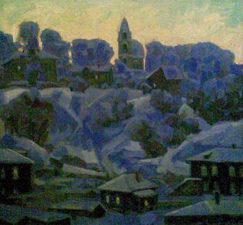 The brooding silence of a frosty December. Knecht Aleksander