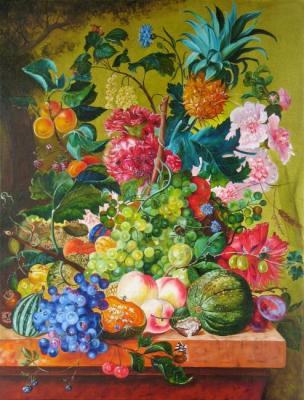 Flowers and fruits. Shaykina Natalia