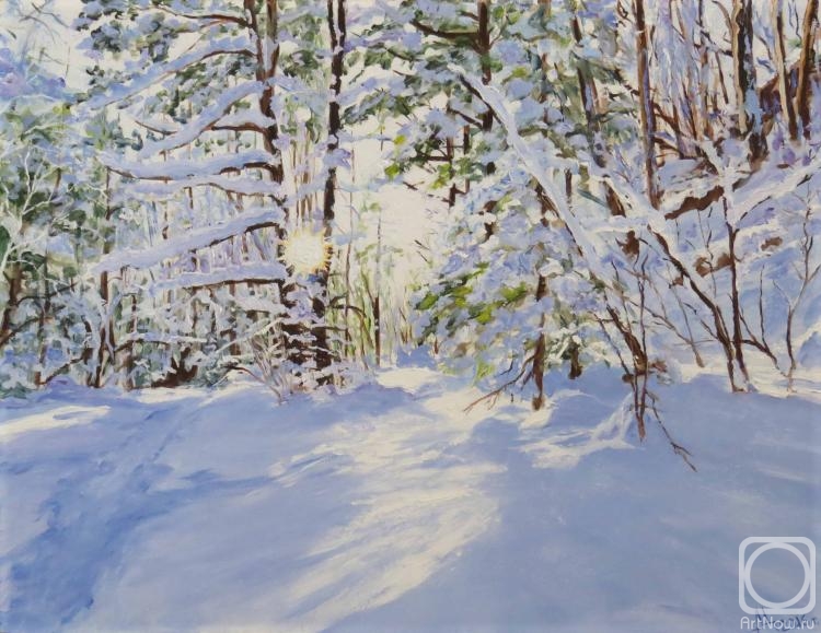 Tsygankov Alexander. In the winter forest
