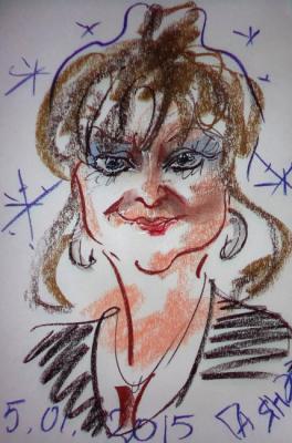 Friendly cartoon from nature