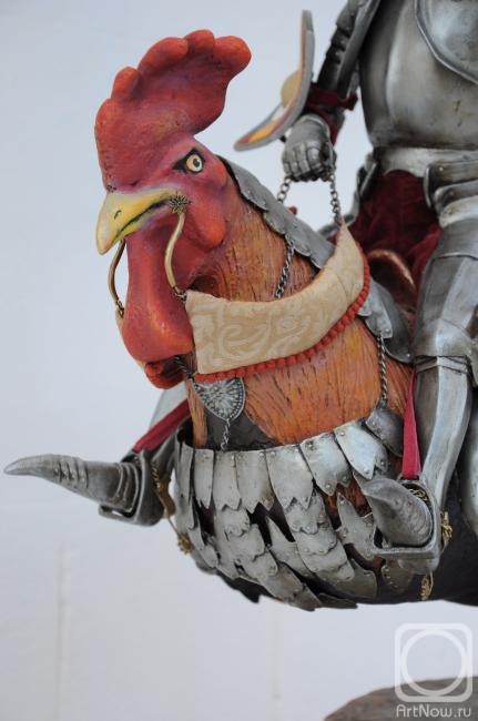 Yargin Sergey. Knight on the rooster