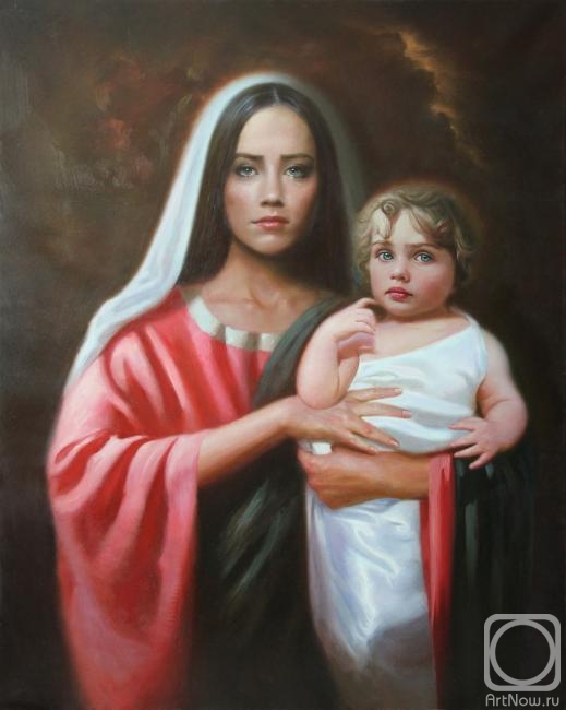 Kovalev Yurii. Madonna and Jesus