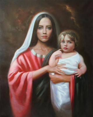 Madonna and Jesus. Kovalev Yurii