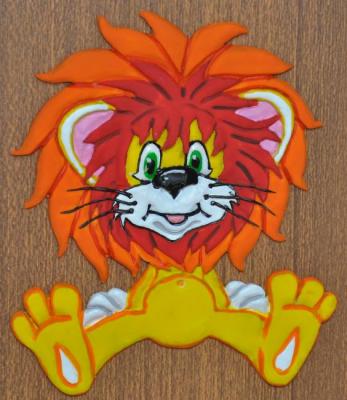 Lion cub (magnet). Hrapinskiy Oleg