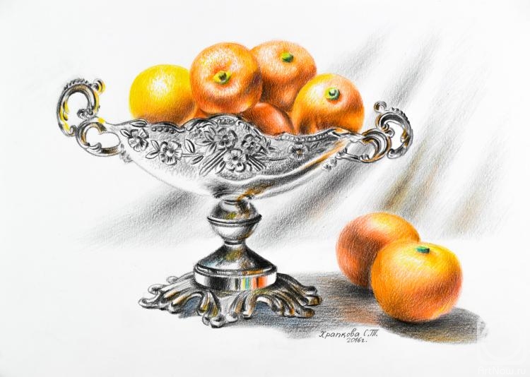 Khrapkova Svetlana. Tangerines