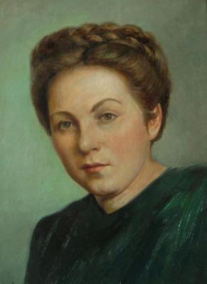 Portrait of a female. Shustin Vladimir