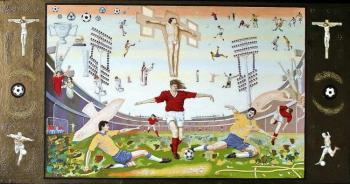 Football Jesus. Marchenko Vladimir