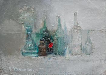 Bottles and kettlebells. Tesenkov Nikolai