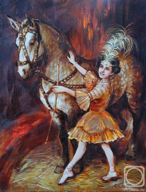 Simonova Olga. Equestrian