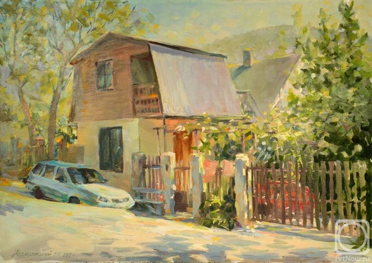 Podmogilniy Sergey. Courtyard in Krinitsa