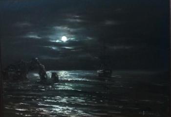 Arch on the sea. Semyonov Aleksandr