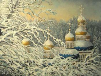 Domes in snow. Fruleva Tatiana