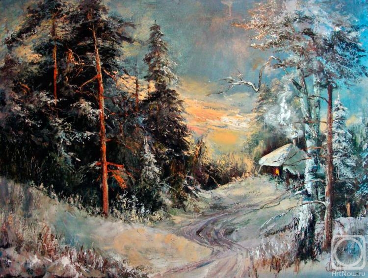 Lednev Alexsander. Winter forest