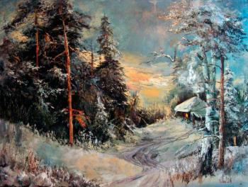Winter forest. Lednev Alexsander