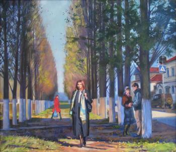 Autumn alley. Anchukov Dmitri