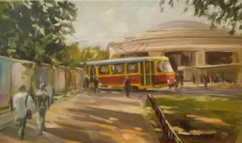 Tram on Novokuznetskaya (option). Korolev Andrey