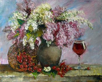 Lilacs and grapes. Semenov Andrey