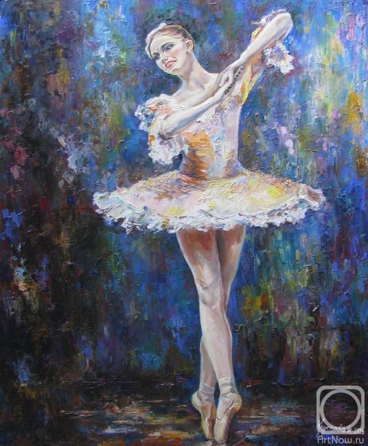 Kruglova Irina. Ballerina in dance