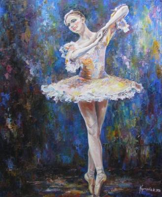 Ballerina in dance