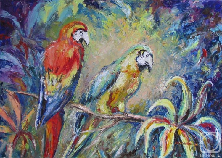 Kruglova Svetlana. Birds in the Garden of Eden