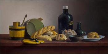 Still life with bread. Elokhin Pavel