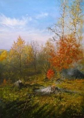 Autumn fire. Ivanova Nadezhda