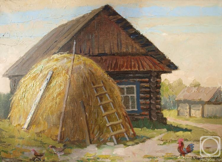 Chernyy Alexandr. A house in the village